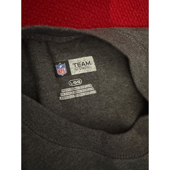 NFL Team Apparel Houston‎ Texans T-Shirt  Size L  Gray - Picture 2 of 7